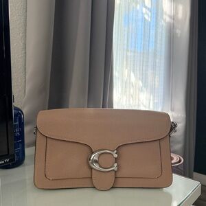 Coach Tabby 26 Nude with Silver Hardware